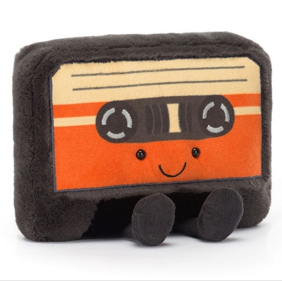 Jellycat Other - Jellycat Amuseable Cassette Tape 8x7x3" Soft & Plush NWT
